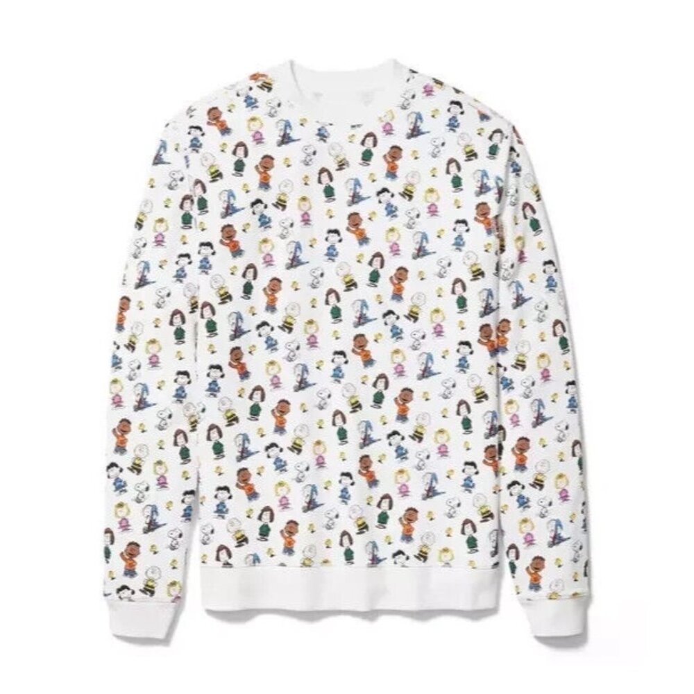 Janie and Jack NWT XL Snoopy Peanuts Adult Pullover Sweatshirt - Picture 1 of 3